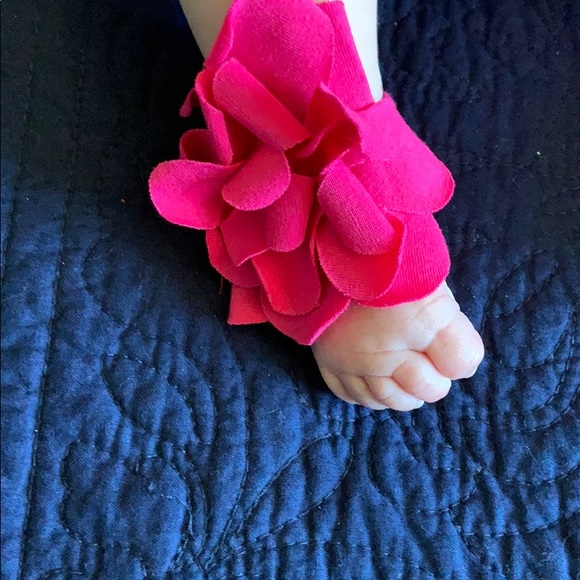 **DONATED**Baby barefoot sandals - Picture 2 of 9